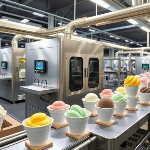 万物皆可“被雪糕”柔性生产实现多品种、多造型无缝转换(图1)