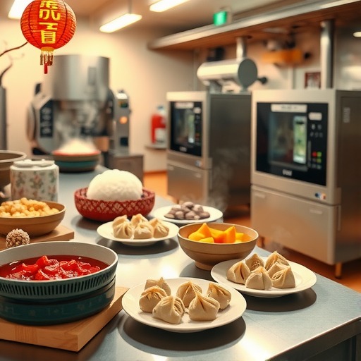 冬至美食“地图”送达 机器生产让你安心吃美味(图1)
