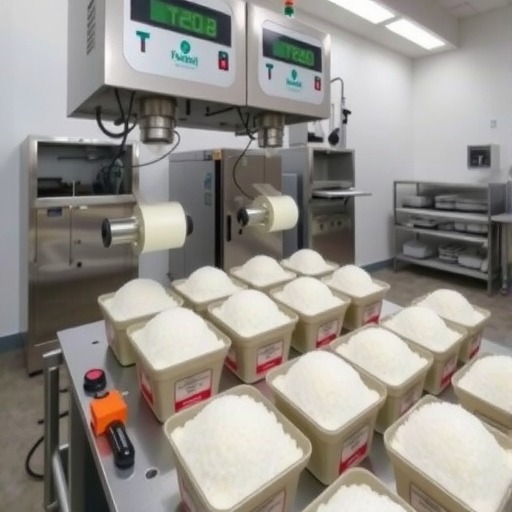 “女版”盒饭引关注 米饭定量充填机精准分装不浪费(图1)