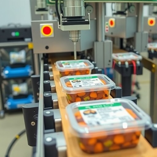 贴标机提升食品标签质量 让你吃的明白又放心(图1)