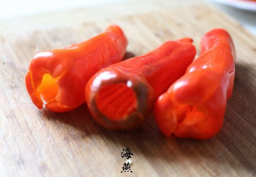 红椒酿牛肉(红椒 里面塞牛肉)(图9)