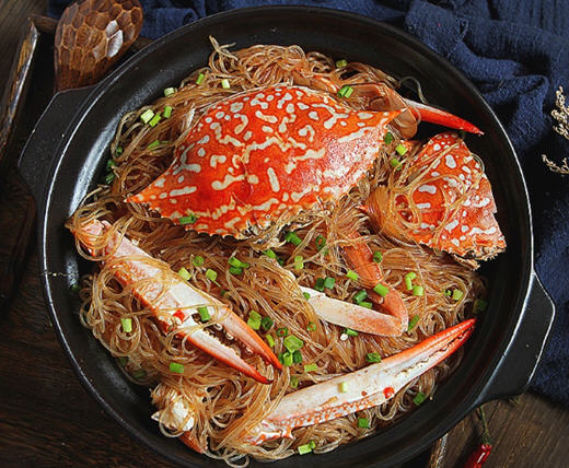 家常螃蟹粉丝煲(图9)