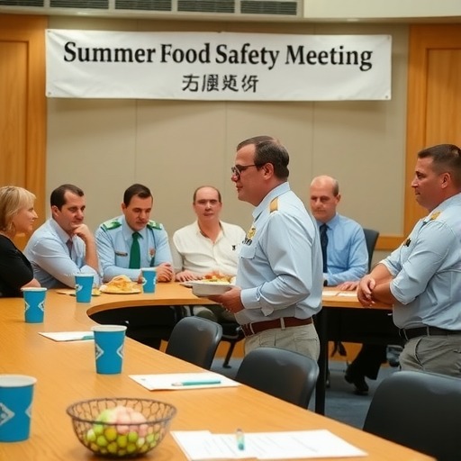 清凉一夏·安全护航——自贡市市场监管局召开夏季热销食品生产企业提醒告诫会(图1)